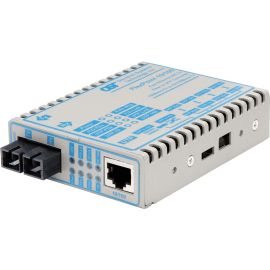 FlexPoint 10/100 Ethernet Fiber Media Converter RJ45 SC Multimode 5km