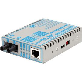 FlexPoint 10/100 Ethernet Fiber Media Converter RJ45 ST Multimode 5km