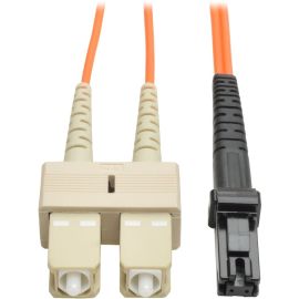 Tripp Lite 3M Duplex Multimode 62.5/125 Fiber Optic Patch Cable MTRJ/SC 10' 10ft 3 Meter