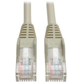 Tripp Lite 10ft Cat5e / Cat5 350MHz Snagless Patch Cable RJ45 M/M Gray 10'