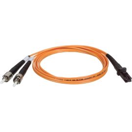 Tripp Lite 3M Duplex Multimode 62.5/125 Fiber Optic Patch Cable MTRJ/ST 10' 10ft 3 Meter