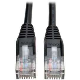 Tripp Lite 25ft Cat5e / Cat5 Snagless Molded Patch Cable RJ45 M/M Black 25'