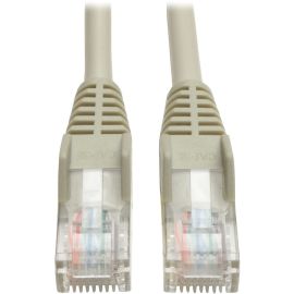 Tripp Lite 200ft Cat5e Cat5 Snagless Molded Patch Cable RJ45 M/M Gray 200'