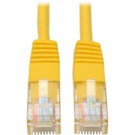 Tripp Lite 7ft Cat5e / Cat5 350MHz Molded Patch Cable RJ45 M/M Yellow 7'