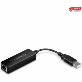 TRENDnet USB 2.0 to Fast Ethernet Adapter, Supports Windows And Mac OS, ASIX AX88772A Chipset, Backwards Compatible With USB 1.0 And 1.0, Full Duplex 200 Mbps Ethernet Speeds, Black, TU2-ET100