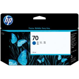 HP 70 (C9458A) Original Inkjet Ink Cartridge - Single Pack - Blue - 1 Each