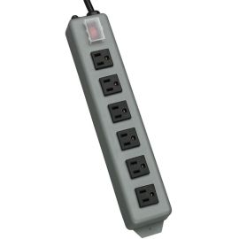 Tripp Lite Waber Power Strip 6-Outlet Industrial Right Angle 5-15R 15ft Crd