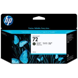 HP 72 (C9403A) Original Standard Yield Inkjet Ink Cartridge - Single Pack - Matte Black - 1 Each