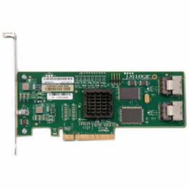 LSI LOGIC CONTROLLER CARD SAS30 SAS3081E-R KIT PCIE 8PT 3G MINISASK