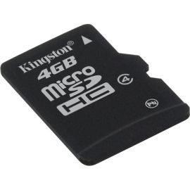 Kingston 4GB microSDHC Card - (Class 4)