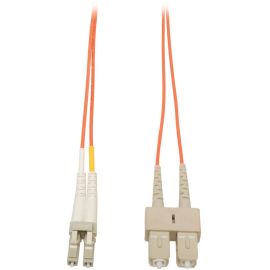 Tripp Lite 6M Duplex Multimode 62.5/125 Fiber Optic Patch Cable LC/SC 20' 20ft 6 Meter