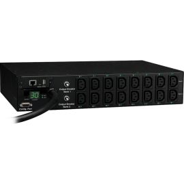 Tripp Lite PDU Single Phase Switched Horizontal 208/240V 5.8kw 16 C13 30A