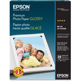 Epson Premium Inkjet Photo Paper - Bright White
