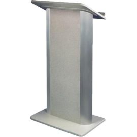 CONTEMPORARY FLAT PANEL LECTERN -GR