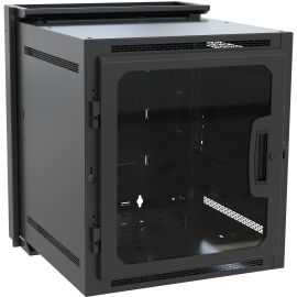 12SP/26D WALLRK W/PLEXIDR RACKS