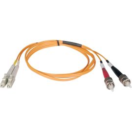 Tripp Lite 50M Duplex Multimode 62.5/125 Fiber Optic Patch Cable LC/ST 164' 164ft 50 Meter