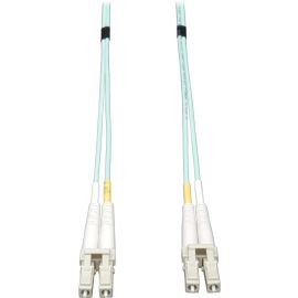 Tripp Lite 10Gb Duplex Multimode 50/125 OM3 LSZH Fiber Cable LC/LC Aqua 12M