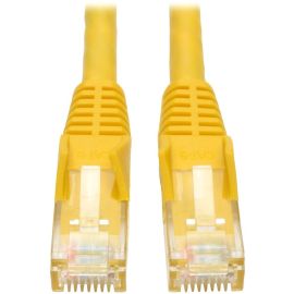 Tripp Lite 20ft Cat6 Gigabit Snagless Molded Patch Cable RJ45 M/M Yellow 20'