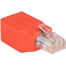 StarTech.com StarTech.com Crossover adapter - RJ-45 (M) - RJ-45 (F) - Gigabit - ( CAT 6 ) - red