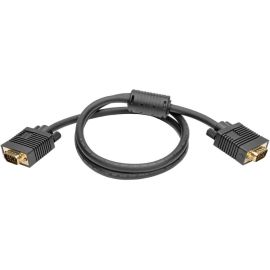 Tripp Lite 3ft VGA Coax Monitor Cable High Resolution HD15 Male / Male 3'