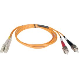 Tripp Lite 6M Duplex Multimode 62.5/125 Fiber Optic Patch Cable LC/ST 20' 20ft 6 Meter