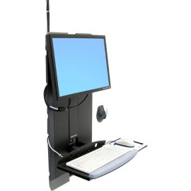 Ergotron StyleView 60-593-195 Lift for Flat Panel Display - Black