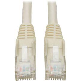 Tripp Lite Cat6 Gigabit Snagless Molded Patch Cable (RJ45 M/M) White, 2'