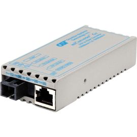 miConverter 1000Mbps Gigabit Ethernet Single-Fiber Media Converter RJ45 SC Single-Mode BiDi 40km