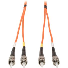 Tripp Lite 50M Duplex Multimode 62.5/125 Fiber Optic Patch Cable ST/ST 164' 164ft 50 Meter