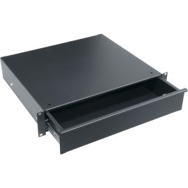 2SP UTIL.DRAWER BLK RACK ACCESSORIES