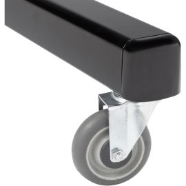 Chief Outdoor Rolling Casters - 4 Casters - Black