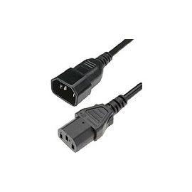 PDU CABLE - IEC320 -C14 TO C13 (10A/4.5FT/1.37M), SINGLE PACK