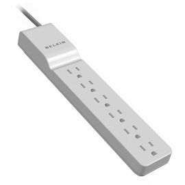 Belkin Home/Office BE106000-04 6-Outlets Surge Suppressor