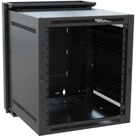 12SP/32D WALL RACK,BLACK