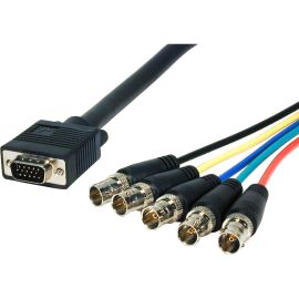 HD15M TO 5BNCF CABLE 2FT PRO AV/IT 26 AWG-LIFETIME WARRANTY