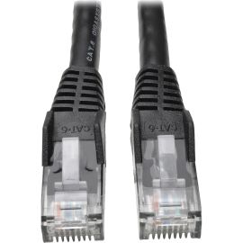 Tripp Lite 50ft Cat6 Gigabit Snagless Molded Patch Cable RJ45 M/M Black 50'