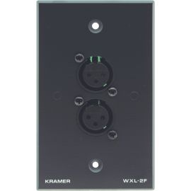 Kramer WXL-2F Audio Faceplate