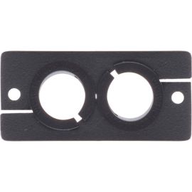 Kramer Wall Plate Insert - Dual Cable Pass-Through