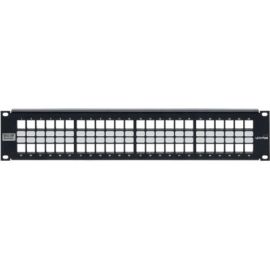 Leviton Shielded QuickPort Patch Panel, 48-port, 2RU