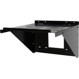 EQUIPMENT SHELF,STEEL,11IN W X 12.9IN D,BLACK POWDER COAT FINISH,MAXIMUM STATIC