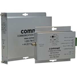 BI-DIRECTIONAL CONTACT CLOSURE TRANSCEIVER SM 1 FIBER