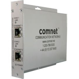 DUAL 10/100MBPS MEDIA CONVERTER COMMERCIAL GRADE ENET TO COAX