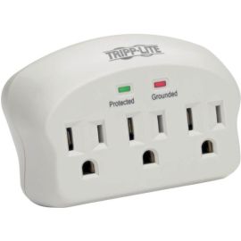 Tripp Lite Surge Protector Wallmount Direct Plug In 3 Outlet 660 Joules