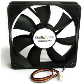 Star Tech.com 120x25mm Computer Case Fan with PWM - Pulse Width Modulation Connector