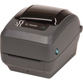 Zebra GX420t Desktop Thermal Transfer Printer - Monochrome - Label Print - USB - Serial - Bluetooth