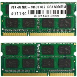 VisionTek 8GB (2x4GB) DDR3 1333 MHz (PC3-10600) CL9 SODIMM Kit - Notebook