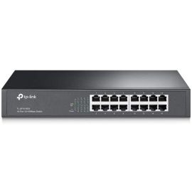 TP-LINK TL-SF1016DS - 16-Port 10/100Mbps Fast Ethernet Switch - Limited Lifetime Protection