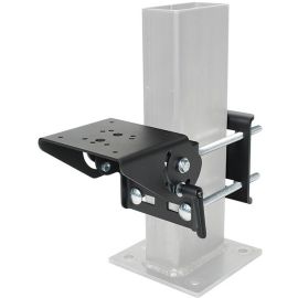 GAMBER-JOHNSON FORKLIFT MOUNT - CLAMSHELL WITH SMALL PLATE. ATTACHED TO RECTANGU