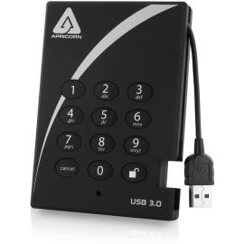 Apricorn Aegis Padlock A25-3PL256-S256 256 GB Solid State Drive - 2.5