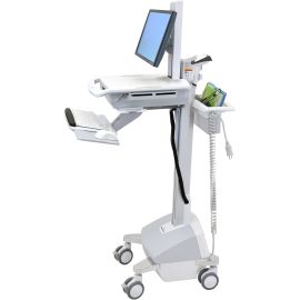 Ergotron StyleView EMR Cart with LCD Pivot, SLA Powered